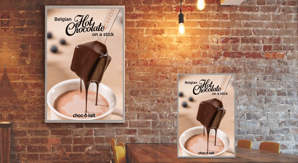 hot chocolate poster
